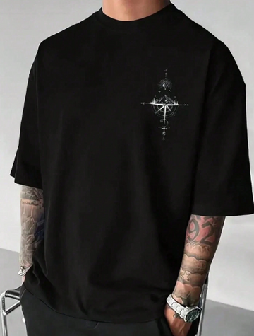 Kompass Unisex T-Shirt | 100% Baumwolle | Zeitloser Stil für alle