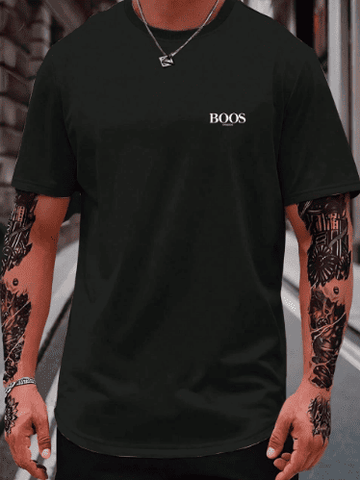 BOS Herren T-Shirt Premium Knit Imported Cotton Shirt