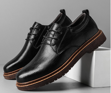 Chaussures décontractées en cuir stylées