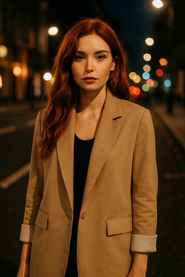 Langer Blazer von Angelina Tailoring