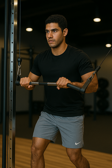 Men's Reflective Logo Shorts with Pocket