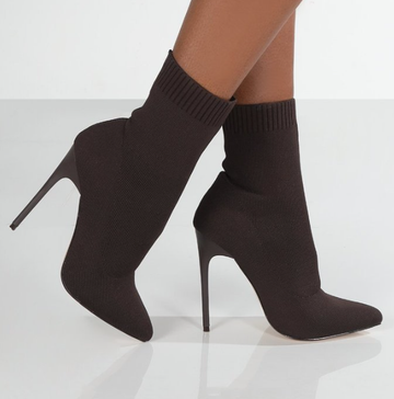 Bota Meia Feminina em Tecido Eatan Nadine – Estilo, Conforto e Elegância