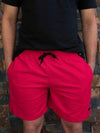 Short Masculino Linho Confort — Bolso Faca Discreto e Elástico na Cintura