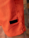 Short Masculino Linho Confort — Bolso Faca Discreto e Elástico na Cintura