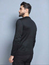 Blusa Suéter de Tricô Lã Masculino — Gola Redonda e Manga Longa