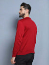 Blusa Suéter de Tricô Lã Masculino — Gola Redonda e Manga Longa