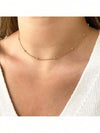 Kit Colar + Pulseira de Bola Tiffany — Banhado a Ouro 18K e Prata 925