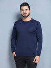 Blusa Suéter de Tricô Lã Masculino — Gola Redonda e Manga Longa