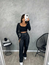 Calça de Couro Dinassi — Estilo, Atitude e Versatilidade