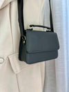 Bolsa Feminina Quadrada Minimalista de Mão e Transversal — Mini Básica com Envio Imediato