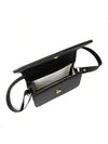 Bolsa Feminina Quadrada Minimalista de Mão e Transversal — Mini Básica com Envio Imediato