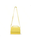 Bolsa Feminina Quadrada Minimalista de Mão e Transversal — Mini Básica com Envio Imediato