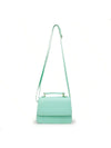 Bolsa Feminina Quadrada Minimalista de Mão e Transversal — Mini Básica com Envio Imediato