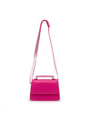 Bolsa Feminina Quadrada Minimalista de Mão e Transversal — Mini Básica com Envio Imediato