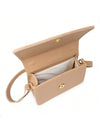 Bolsa Feminina Quadrada Minimalista de Mão e Transversal — Mini Básica com Envio Imediato
