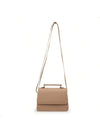 Bolsa Feminina Quadrada Minimalista de Mão e Transversal — Mini Básica com Envio Imediato