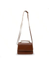 Bolsa Feminina Quadrada Minimalista de Mão e Transversal — Mini Básica com Envio Imediato