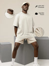 Camiseta Oversized Gola Alta – Streetwear Casual Urbano