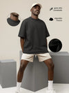 Camiseta Oversized Gola Alta – Streetwear Casual Urbano