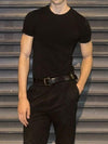 Camiseta Masculina Slim Casual – Versatilidade e Estilo no Dia a Dia