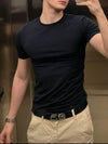 Camiseta Masculina Slim Casual – Versatilidade e Estilo no Dia a Dia