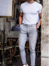 Camiseta Masculina Slim Casual – Versatilidade e Estilo no Dia a Dia