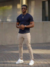 Camiseta Masculina Slim Casual – Versatilidade e Estilo no Dia a Dia