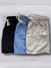 Kit 3 Shorts em Linho Premium — Leveza, Conforto e Versatilidade