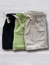 Kit 3 Shorts em Linho Premium — Leveza, Conforto e Versatilidade