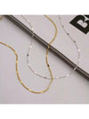 Choker Colar com Detalhe de Coração — Banhado a Prata 925 ou Ouro 18K