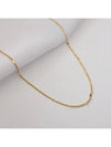 Choker Colar com Detalhe de Coração — Banhado a Prata 925 ou Ouro 18K