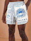 SUMWON Shorts de Praia — Estilo Oceano & Conforto para o Verão