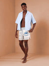 SUMWON Shorts de Praia — Estilo Oceano & Conforto para o Verão