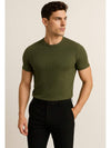 Camiseta Masculina Slim Casual – Versatilidade e Estilo no Dia a Dia