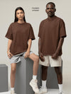Camiseta Oversized Gola Alta – Streetwear Casual Urbano