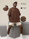 Camiseta Oversized Gola Alta – Streetwear Casual Urbano
