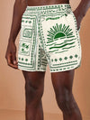 SUMWON Shorts de Praia — Estilo Oceano & Conforto para o Verão