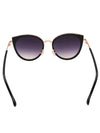 Óculos de Sol Feminino Estilo Gatinho — Cat Eye com Strass e Proteção UV