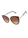 Óculos de Sol Feminino Estilo Gatinho — Cat Eye com Strass e Proteção UV