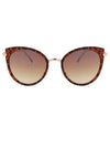 Óculos de Sol Feminino Estilo Gatinho — Cat Eye com Strass e Proteção UV