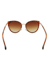 Óculos de Sol Feminino Estilo Gatinho — Cat Eye com Strass e Proteção UV