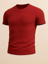 Camiseta Masculina Slim Casual – Versatilidade e Estilo no Dia a Dia