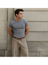 Camiseta Masculina Slim Casual – Versatilidade e Estilo no Dia a Dia