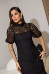 Vestido Alessandra – Elegância Atemporal com Caimento Leve
