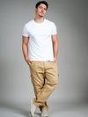 Calça Cargo Sarja Masculina — Estilo, Conforto e Funcionalidade