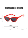 Óculos de Moda para Uso Diário — Estilo Olho de Gato Preto para o Verão