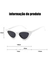 Óculos de Moda para Uso Diário — Estilo Olho de Gato Preto para o Verão