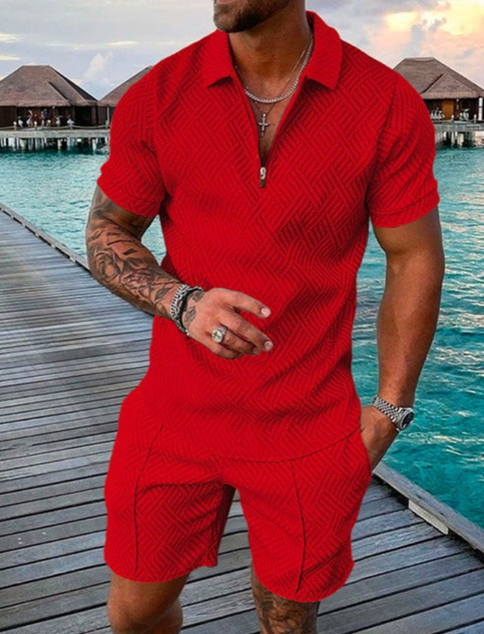 Herren 3D Set - Shirt + Shorts