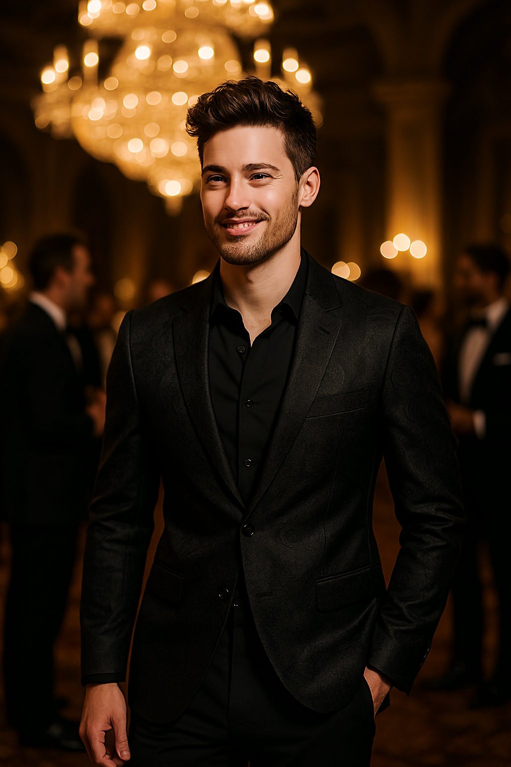 Schmaler Freizeitanzug (KAUFEN SIE DEN BLAZER UND ERHALTEN SIE HOSE + WESTE GRATIS) 