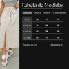 Saia Midi de Linho EMILI – Elegância Casual com Toque Natural